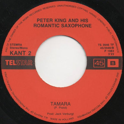Peter King And His Romantic Saxophone : I Believe In You (7", Single)