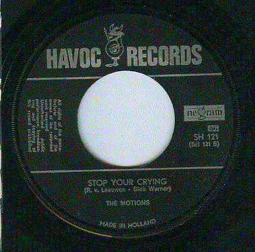 The Motions : Every Step I Take / Stop Your Crying (7", Single, Mono, Lar)