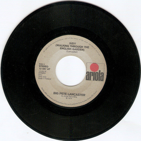 Big Pete Lancaster : Chain Gang / Judy (7", Single)