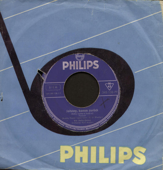 Dolly-Sisters / Carina Korten : Johnny, Komm Zurück (7", Single)