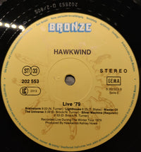 Hawkwind : Live Seventy Nine (LP, Album, RE)