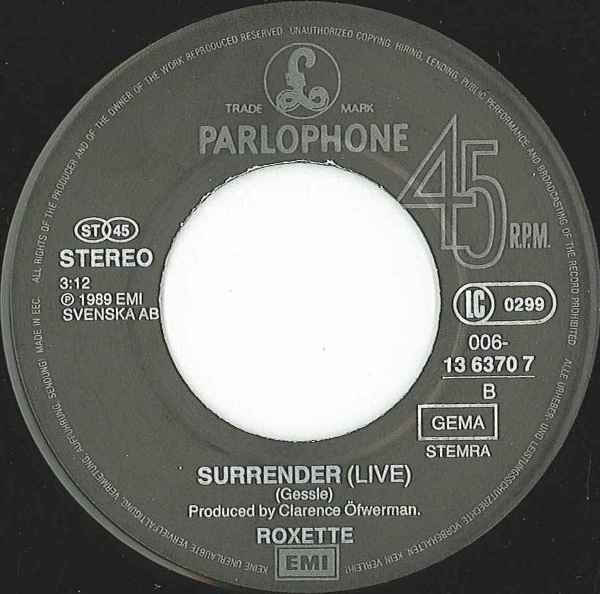 Roxette : Dangerous (7", Single)