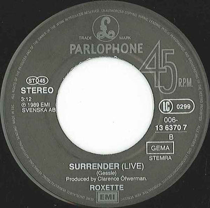 Roxette : Dangerous (7", Single)