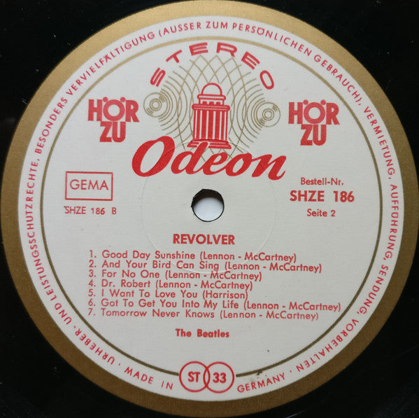 The Beatles : Revolver (LP, Album, Ful)