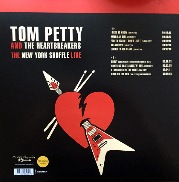 Tom Petty And The Heartbreakers : The New York Shuffle Live Radio Broadcast (LP, Unofficial, 180)