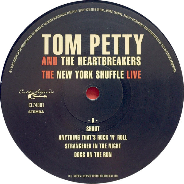 Tom Petty And The Heartbreakers : The New York Shuffle Live Radio Broadcast (LP, Unofficial, 180)
