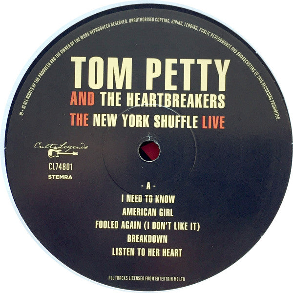 Tom Petty And The Heartbreakers : The New York Shuffle Live Radio Broadcast (LP, Unofficial, 180)