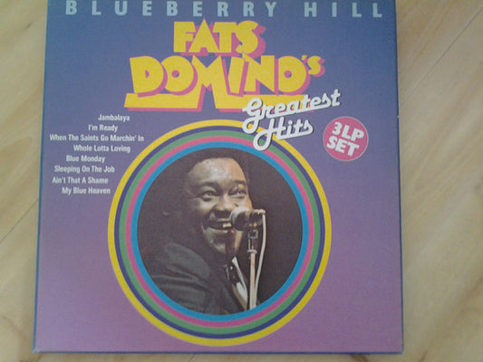 Fats Domino : Blueberry Hill (3xLP, Comp)