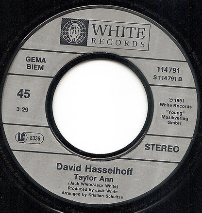 David Hasselhoff : Gipsy Girl (7", Single)
