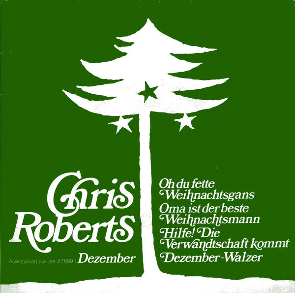 Chris Roberts : Dezember - Radio Promo Doppel Single (7", Single, Promo)