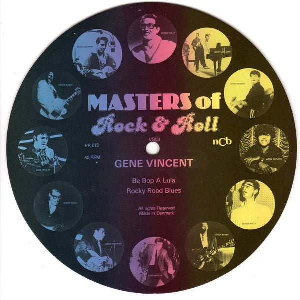 Gene Vincent : Be Bop A Lula (7", S/Sided, Card, Pic)