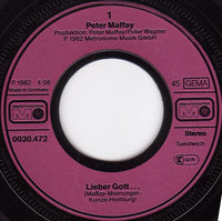 Peter Maffay : Lieber Gott ... / Dafür (7", Single)