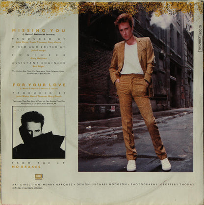 John Waite : Missing You (7", Single)