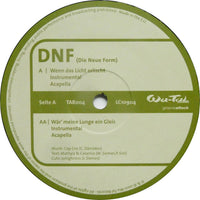 Die Neue Form : Wenn Das Licht Erlischt (12")