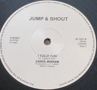 Carol Ingram : I Want You (12")