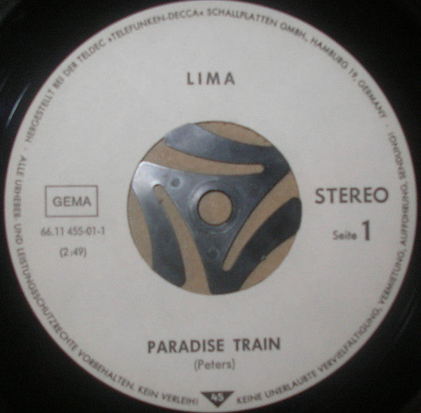 Lima (11) : Paradise Train (7", Single)
