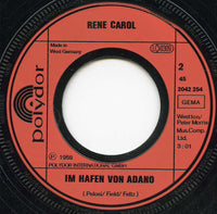 René Carol : Rote Rosen, Rote Lippen, Roter Wein / Im Hafen von Adano (7", Single)
