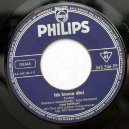 Jupp Schlösser Mit Chor Und Jupp Schlösser Mit Orchester : Ich Kenne Die! / Brauchtum-Walzer (7", Single)