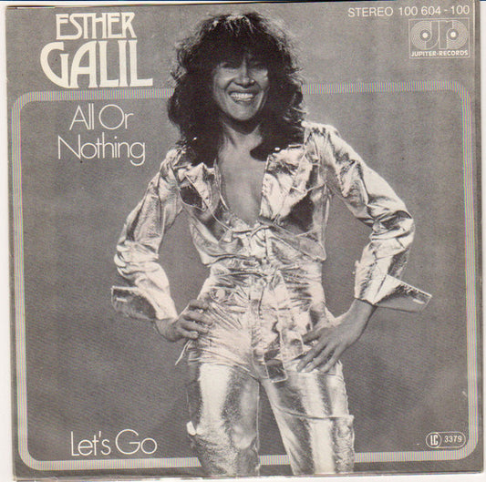 Esther Galil : All Or Nothing / Let's Go (7", Single)