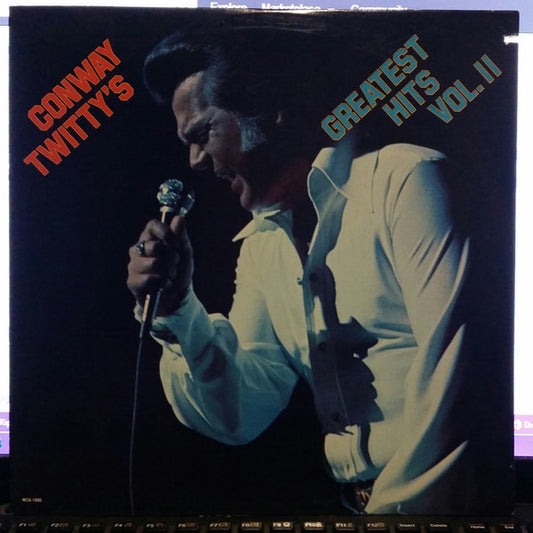 Conway Twitty : Conway Twitty's Greatest Hits Vol. II (LP, Comp, RE, Glo)