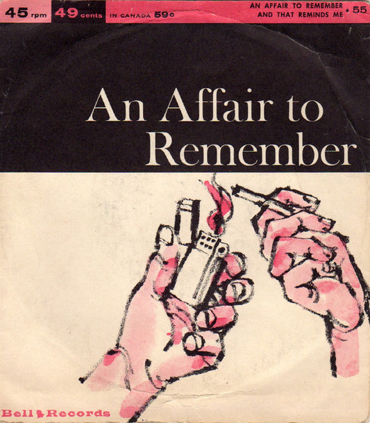 Bruce Adams (2) / Edna McGriff : An Affair To Remember / And That Reminds Me (7", Single)