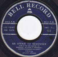 Bruce Adams (2) / Edna McGriff : An Affair To Remember / And That Reminds Me (7", Single)