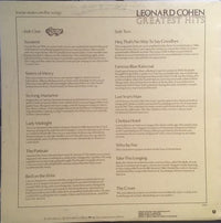 Leonard Cohen : Greatest Hits (LP, Comp, RE)
