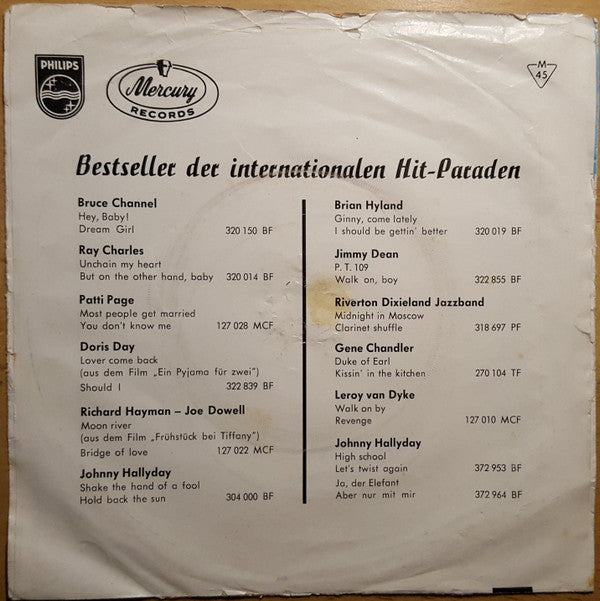 Patti Page With The Merry Melody Singers : You Don't Know Me / Most People Get Married (7", Single)