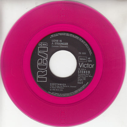 Eurythmics : Love Is A Stranger (7", Single, Pur)