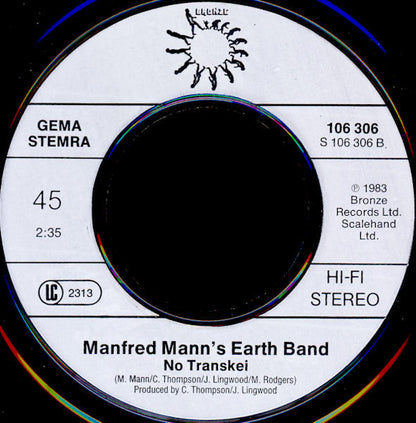 Manfred Mann's Earth Band : Runner (7", Single)