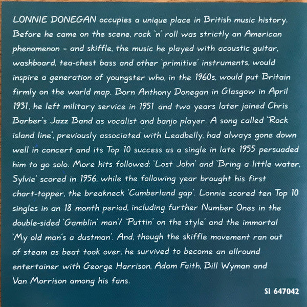 Lonnie Donegan : King Of Skiffle (CD, Comp)