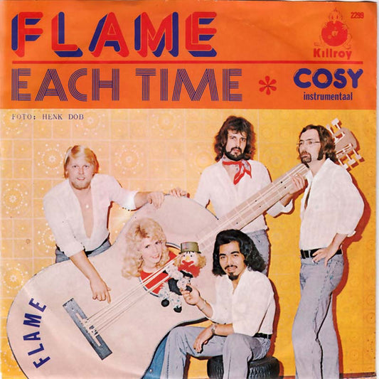 Flame (71) : Each Time (7", Single)