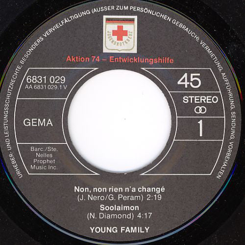 Young Family : Young Family (7")
