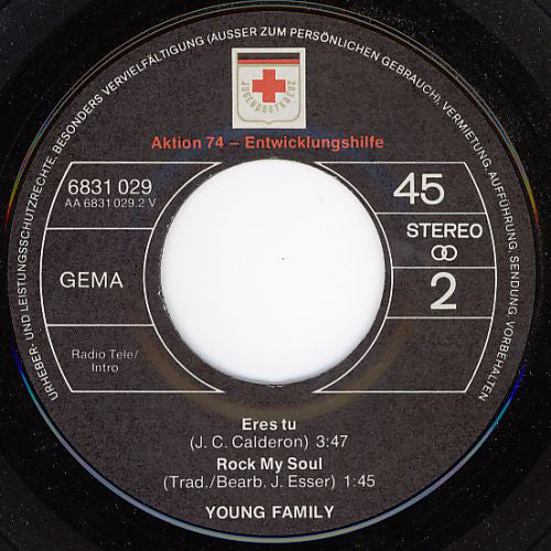 Young Family : Young Family (7")
