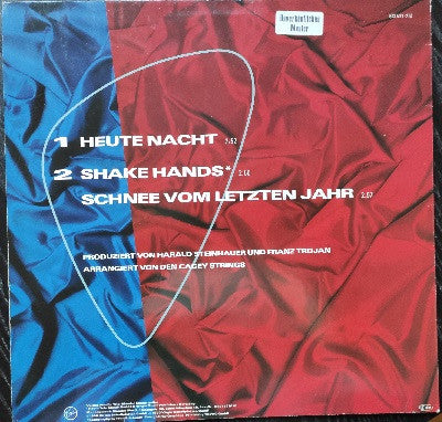 Cagey Strings : Heute Nacht (12", Single)