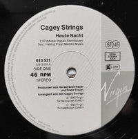 Cagey Strings : Heute Nacht (12", Single)