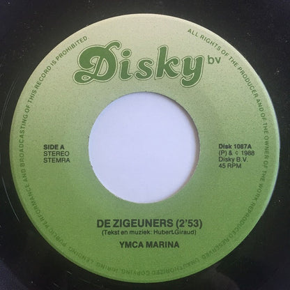 Imca Marina : De Zigeuners / Leugenaar (7")