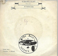 Paul Guy (2) : Je Suis Seul Ce Soir  (7", Single)