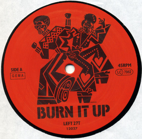 The Beatmasters With P.P. Arnold : Burn It Up (12")