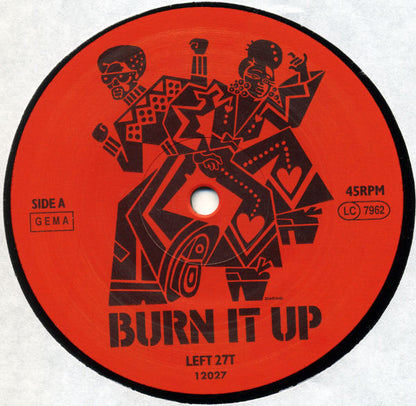 The Beatmasters With P.P. Arnold : Burn It Up (12")