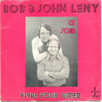 John Leny, Bob Leny : Ce Soir (7", Single)
