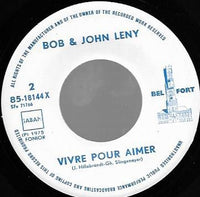 John Leny, Bob Leny : Ce Soir (7", Single)