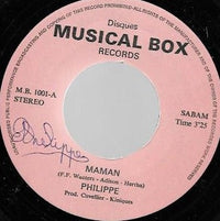 Philippe D'Annevoy : Maman - Le Temps Des Vacances  (7")