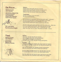 Sjang & Sjo : De Pauw (7", Single)