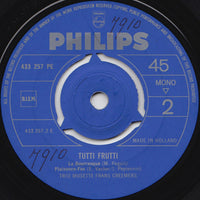 Trio Musette Frans Creemers : Tutti-Frutti (7", EP)