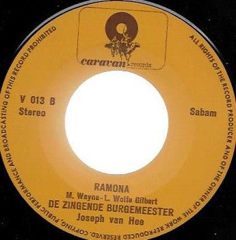 Joseph Van Hee : Du Schwarzer Zigeuner / Ramona (7")