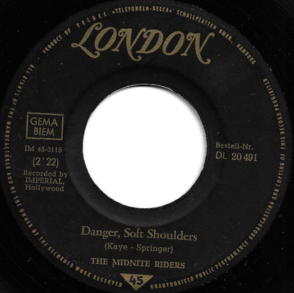 The Midnite Riders : Tiger Lily (7", Single)