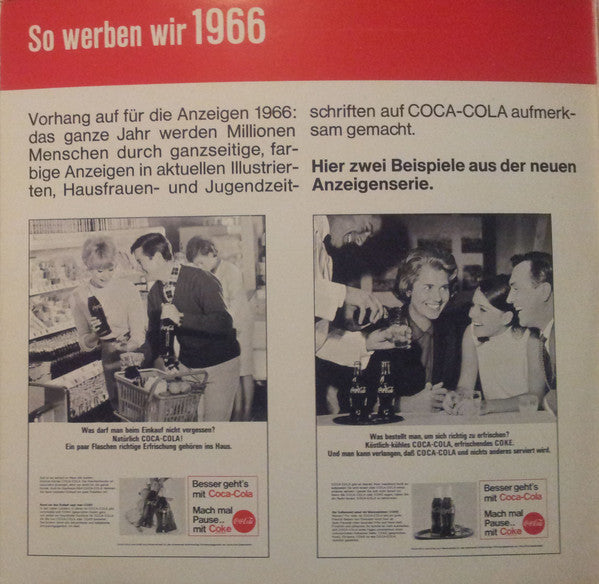 Unknown Artist : Klingende Botschaft Von Coca-Cola (Flexi, 7", S/Sided)