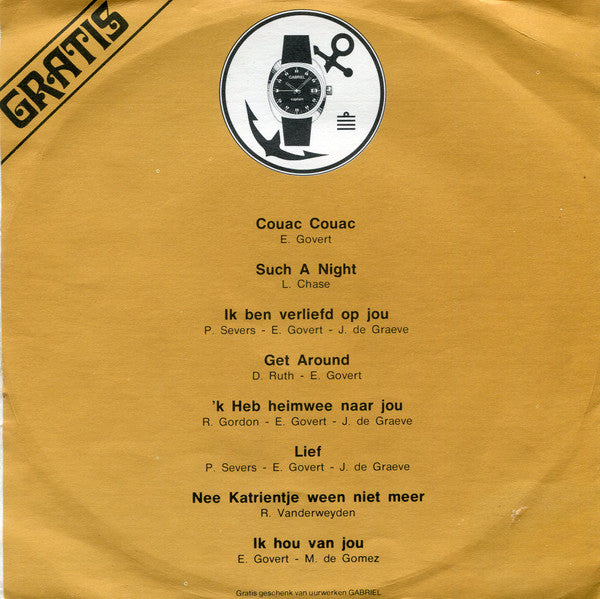 Various : Gratis Geschenk van Uurwerken Gabriël (7", S/Sided, Promo)