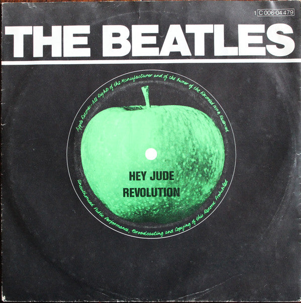 The Beatles : Hey Jude / Revolution (7", Single, RE)